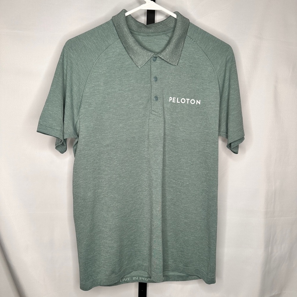 🍋 NWOT Lululemon Peloton Men's Medium Polo / Golf Shirt